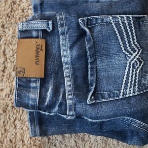 Flydaper buys jeans. Size 10 boys